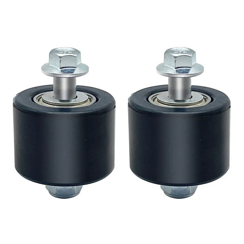 Pair of 8mm Chain Roller Guide Pulley Tensioner Wheel For Yamaha YFZ350 Banshee And Raptor YFM350R ATV Dirt Bike Quad 1987 2013