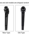 4 Pack Premium Heavy Duty Stainless Steel Clamping Lever Handles With M6 Female Threads And Smooth Twist Knobs comparison of new and old types