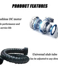 Product features of Welding Fume Extractor For Soldering And Welding With Triple Filtration, low noise motor and flexible tube