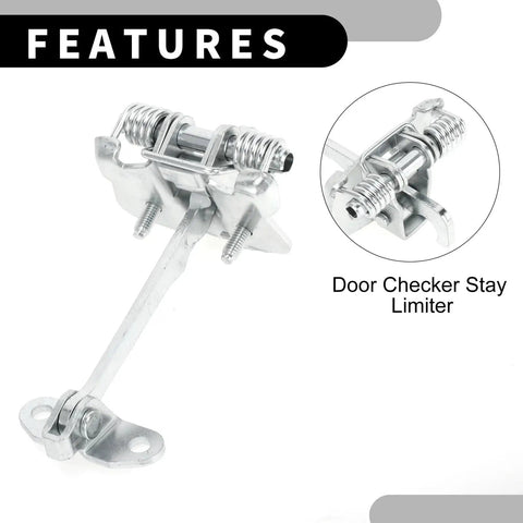 Fiat Door Check Strap For Scudo MK1 1995-2007 And Ulysse MK1 1994-2002 showing metal construction and spring mechanism