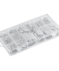 Check Out This Awesome 200 Piece Spring Kit With 20 Solid Sizes For All Your Gadget Fixes And Diy Projects Featuring Easy Storage Box That Lets You Grab The Right Compression Or Extension Springs Fast. Transparent plastic 200-piece spring kit with 20 sizes in organizer box