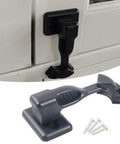 Magnetic Car Door Holder And Retainer For Inside And Outside Use No Fuss Sturdy Nylon Latch Keeper with screws displayed