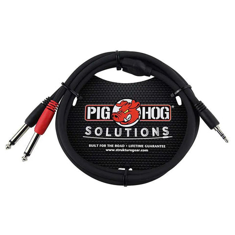 Pig Hog Solutions cable, part of 12 Channel Sound Reinforcement Mixer With Dope Built In FX And USB Interface bundle
