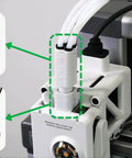 2-In-1 Filament Sensor And Filament Hub Replacement Kit For A1 Mini 3D Printer shown installed, includes Hall Board and 4-In-1 Hub.