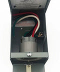 Heavy Duty 50 Amp Generator Power Inlet Box Ready To Roll Nema Type 3r Rainproof Outdoor Electrical Outlet interior view with wires.