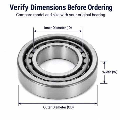 Top Tier 388A-383A Tapered Roller Bearing For Heavy Duty Trucks And Cars showing dimensions for inner and outer diameters.