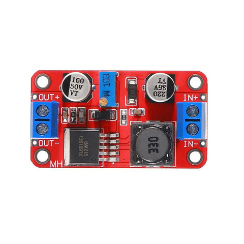 XL6019 Upgraded DC-DC Step Up Power Module Boost Converter 5V 12V 24V Adjustable Output 3 Pack With Overload And Overtemperature Protection