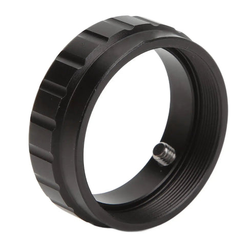 Focusing Converter Telescope Adapter M35x0.75mm To 1.25 Inch Interface in black aluminum alloy
