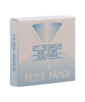 Qualitative Filter Paper 9 cm Disk 10 Micron Pore Size Medium Speed 85 GSM Lab Grade Pack of 100 for Chemistry Filtration and Sample Prep for Home Lab Use Ideal for Qualitative Testing and Routine Laboratory Filtration of Powders and Liquids, box front
