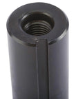 Pro Grade 3 Inch Carbide Indexable End Mill With R8 Shank, close-up of shank opening