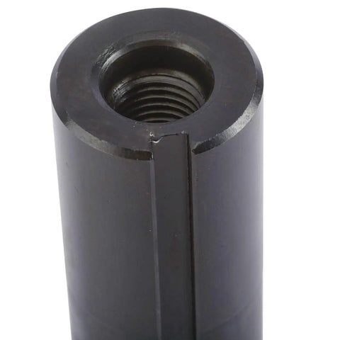 Pro Grade 3 Inch Carbide Indexable End Mill With R8 Shank, close-up of shank opening