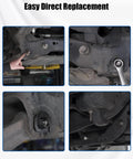 Easy installation process for Road Ready Lower Control Arm With Camber Adjustment on Hyundai Tucson and Kia Sorento.
