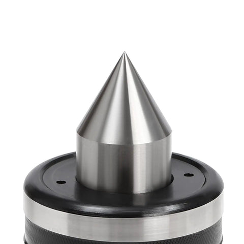 4 Inch Lathe Live Center MT3 Bull Nose 75 Degree Tip With Triple Ball Bearing For Hollow Turning Beefy Durable Alloy Steel Shaft