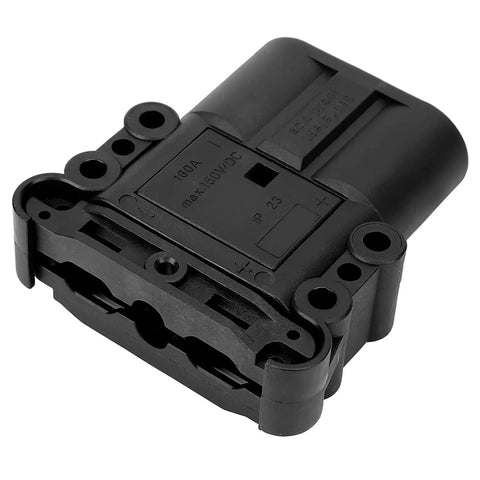Heavy Duty 160A Wire Connectors Plugs Rated At 150V For Electric Forklifts And Stackers High Current Capacity Male Electrical End Pins view