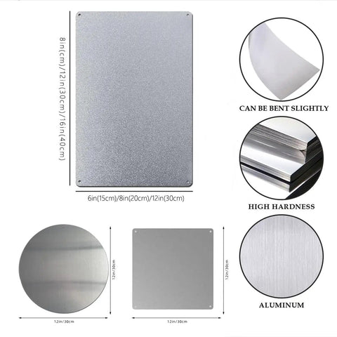 Notice Sign for First Aid Station and Facility ID No Nonsense High Visibility Aluminum Wall Plaque shown with dimensions and material details.