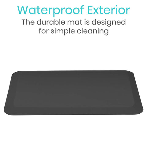 Anti Fatigue Standing Mat For Desk And Kitchen, Ergonomic Cushioned Comfort Pad With Waterproof Surface, 24 by 36 inches