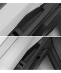 High Quality Abs Door Handle Storage Box For Tesla Cybertruck 2024 Dash Console Organizer Tray with sleek matte design.