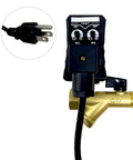 Auto Drain Valve For Air Compressors G1/2 Inch 1.6 MPa 110V AC With US Plug showing timer and connector