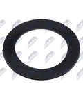 Rubber washer for rear lower shock absorber to enhance mounting stability