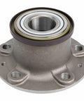 Close-up of Wheel Hub Bearing Assembly Set 2 Pcs Rear Left Driver Side And Rear Right Passenger Side For Ram ProMaster 1500 2500 3500 2014 2015 2016 2017 2018 2019 2020 Premium Replacement Durable Steel Bearings For Smooth Rotation And Quiet Operation