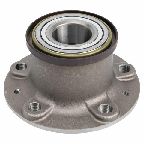 Close-up of Wheel Hub Bearing Assembly Set 2 Pcs Rear Left Driver Side And Rear Right Passenger Side For Ram ProMaster 1500 2500 3500 2014 2015 2016 2017 2018 2019 2020 Premium Replacement Durable Steel Bearings For Smooth Rotation And Quiet Operation
