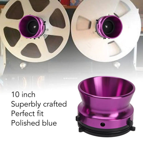 Universal Hub Adapters Set, 1 Pair 10 Inch Loading Opener For Autos And Equipment, Polished Aluminum Alloy Construction