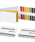 All In One 160 Strips pH Test Paper Kit 1 To 14 Color Coded Litmus Strips For Water Cosmetics And Soil with color guide card