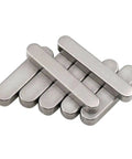Stainless Steel Square And Rectangular Keys Set 10 Pieces Dowel Pin Parallel Key Shaft Drive Flat Keys Visible