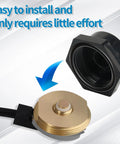 Weatherproof Antenna Mount Cap Cover With O Ring Seal for VHF UHF GMRS CB Radios showing cap and mount connection detail