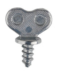 Close-up view of a thumb screw from the 50 Pack License Plate Thumb Screws For Secure Mounting, Rustproof And Easy Installation.