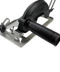 45 Degree Adjustable Angle Grinder Holder Base Bracket With Shield Cover For 100 125mm Grinders metal frame and handle detail