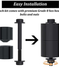 Beefy Dimple Die Tool For Dzus Fasteners In Metal Fabrication, Quick Turn And Quarter Turn G8 Hex Head Bolt Nut assembly