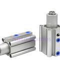 Rock Solid Double Acting Pneumatic Rotary Air Cylinder MKB Series 12mm Bore 20mm Stroke with smooth pivot clamp design.