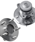 Pair Rear Wheel Hub And Bearing Assembly For Hyundai Sonata 2006 2009 And Kia Optima 2006 2010 5 Lug 4 Bolt Flange ABS Tone Ring