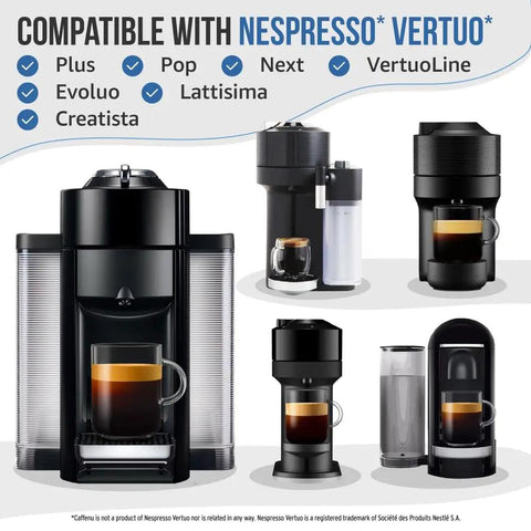 Vertuo Descaler Kit Two Bottles For Limescale Removal And Hotter Coffee Descaler Solution For Vertuo Coffee Machines Four Uses