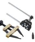 Roller Chain Breaker Kit With Holder Puller Cutter For Motorcycle Bicycle Go Kart And ATV Chains 0.25 To 0.75 Inch Pitch Replacement Disassembly Tool displayed