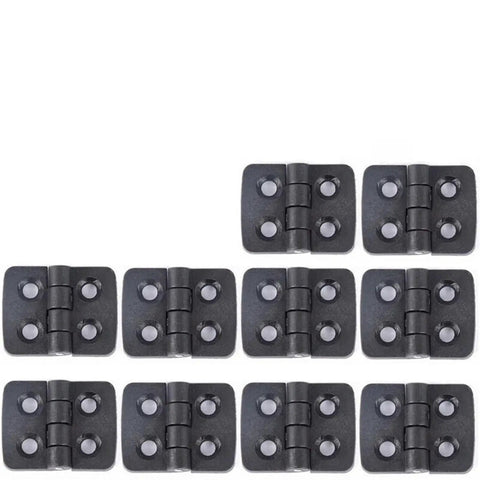 10 Pack Nylon Folding Hinges For Electric Boxes And Cabinets Heavy Duty Plastic Butt Hinge For Welding Machines Industrial Doors