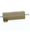 12 Volt To 6 Volt Reducer For Motors Universal Fit Compact Three Inch Length 10 Amp Converter Lets You Run 6 Volt Accessories In 12V Vehicles With Ease Works With Your Ride in gold aluminum housing with mounting brackets.