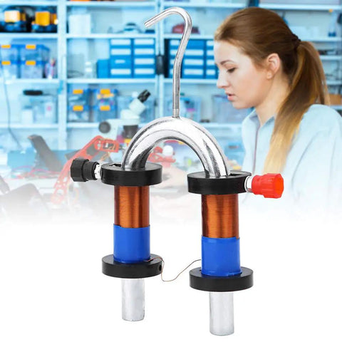 Hands On U Shaped Electromagnet With Horseshoe Solenoid For Science Education Teaching Lab Gear Durable Metal Construction