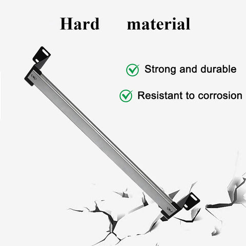 All In One 19 Inch DIN Rail Chassis Bracket Kit For 35mm DIN Mounted Gear, made of strong, durable, and corrosion-resistant material