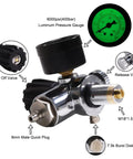 Built Tough Carbon Fiber Air Tank Six Point Eight Liter With Paintball Fill Station And Gauge Regulator details