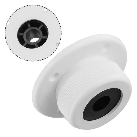 Waterproof Marine Cable Pass Through Kit with Threaded Outlet and Nylon NPT Connectors, ABS material, close-up view