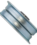 Premium Drive Pulley Replacement For Lawn Mowers And Snow Blowers Fits Models Requiring Part Numbers 756-04224, 956-0981 Plus 300920. Silver metal construction.