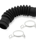 Heavy Duty Washing Machine Drain Hose Connecting Tub To Pump Compatible With LG Washers Model AEM73213001 Thick Rubber and clamps.