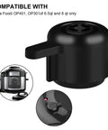 Steam Release Handle Valve For Foodi OP401 OP301 6.5 Qt And 8 Qt Series Replacement Pressure Cooker Part With High Temperature Resistance