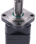 Hydraulic Motor 151F0563 Compatible With Sauer Danfoss OMS160 PTO heavy-duty drive with visible shaft and ports