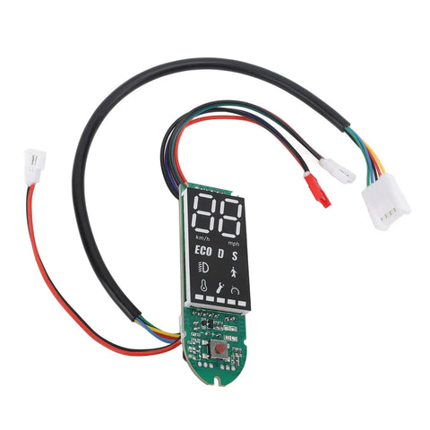 Electric Scooter Replacement Dashboard PCB With Clear Display For Real Time Data Readout Waterproof Durable Circuit Board Easy Install
