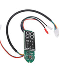 Replacement Scooter Dashboard Circuit Board With Clear Display Easy Install Universal Fit For Eight To Ten Inch Scooters