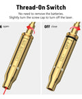 Crossbow Laser Bore Sight With On Off Switch Red Laser For Bow And Archery Easy Boresight Tool With Batteries Included Arrow Bore Sighter Boresighter