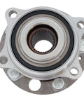 Front view of Pair Front Wheel Bearing And Hub Assembly For 2015-2018 Hyundai Santa Fe Sport, 2015-2019 Santa Fe XL, And 2016-2020 Kia Sorento